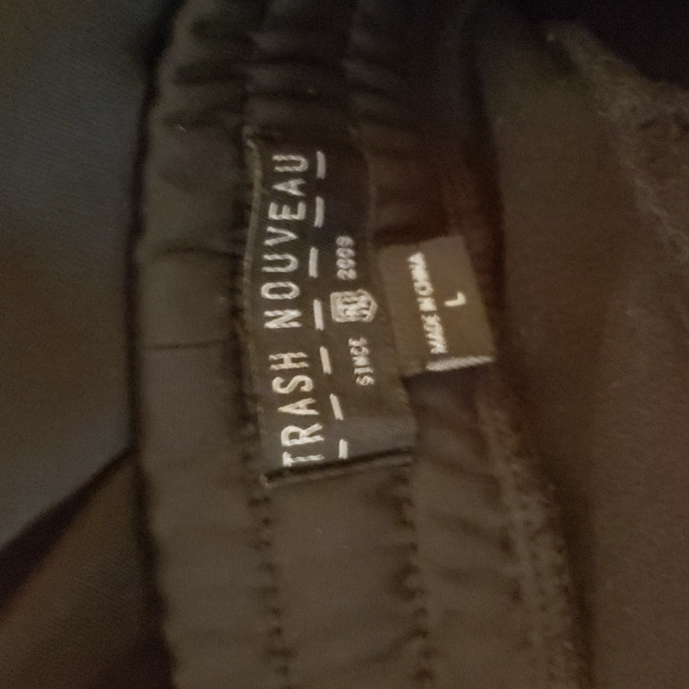 Trash Nouveau Black Men's Joggers